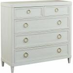 Ventura 5 Drawer Chest Pacific Blue Chests Bassett Furniture 6