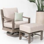 Laguna Swivel Club Rocker Outdoor Chairs Sunset West 4