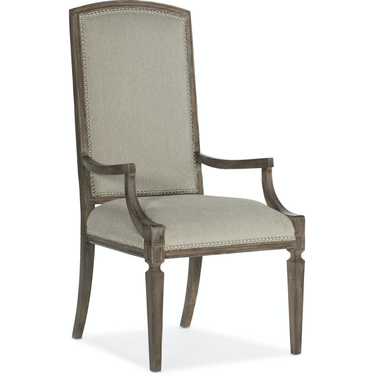 Woodlands Arched Upholstered Arm Chair Chairs & Benches Hooker Furniture Woodlands Arched Upholstered Arm Chair Chairs & Benches Hooker Furniture
