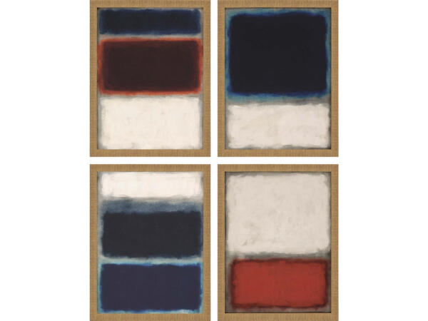 Color Blocks S/4 Art Paragon