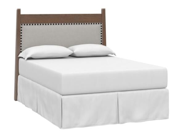 Heritage Maple Uph Panel Headboard Queen Beds Bassett Furniture