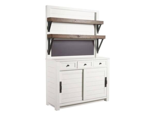 Junction Shiplap Cupboard with LED Lighting Dining Storage Customizable