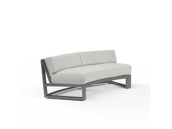 Redondo Curve Outdoor Loveseats Sunset West