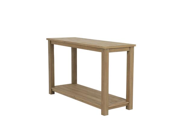 Sofa Table In Coastal Teak Outdoor Tables Sunset West