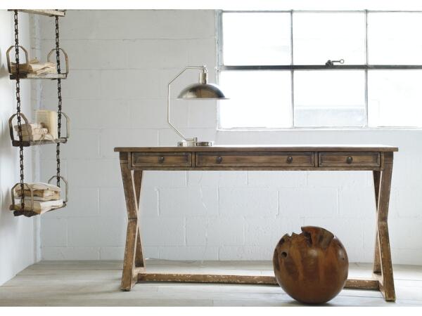 Melange Bennett X-Base Writing Desk - Image 3