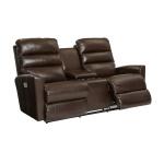 Liam Power Wall Reclining Loveseat w/ Headrest & Console Loveseats Customizable 13