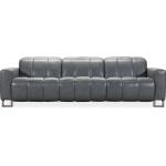 Giancarlo Motion Leather Sofa with Power Headrest