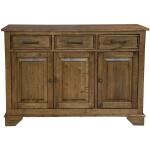 Bennett Smoky Quartz Server Dining Storage A-America 3