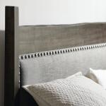 Benchmade Heritage Maple Live Edge Upholstered Bed Beds Bassett Furniture 6