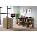 Perspectives Mobile Brown File Cabinet Office Storage Customizable 5