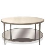Wilshire Round Coffee Table Cocktail & Coffee Tables Riverside Furniture 4