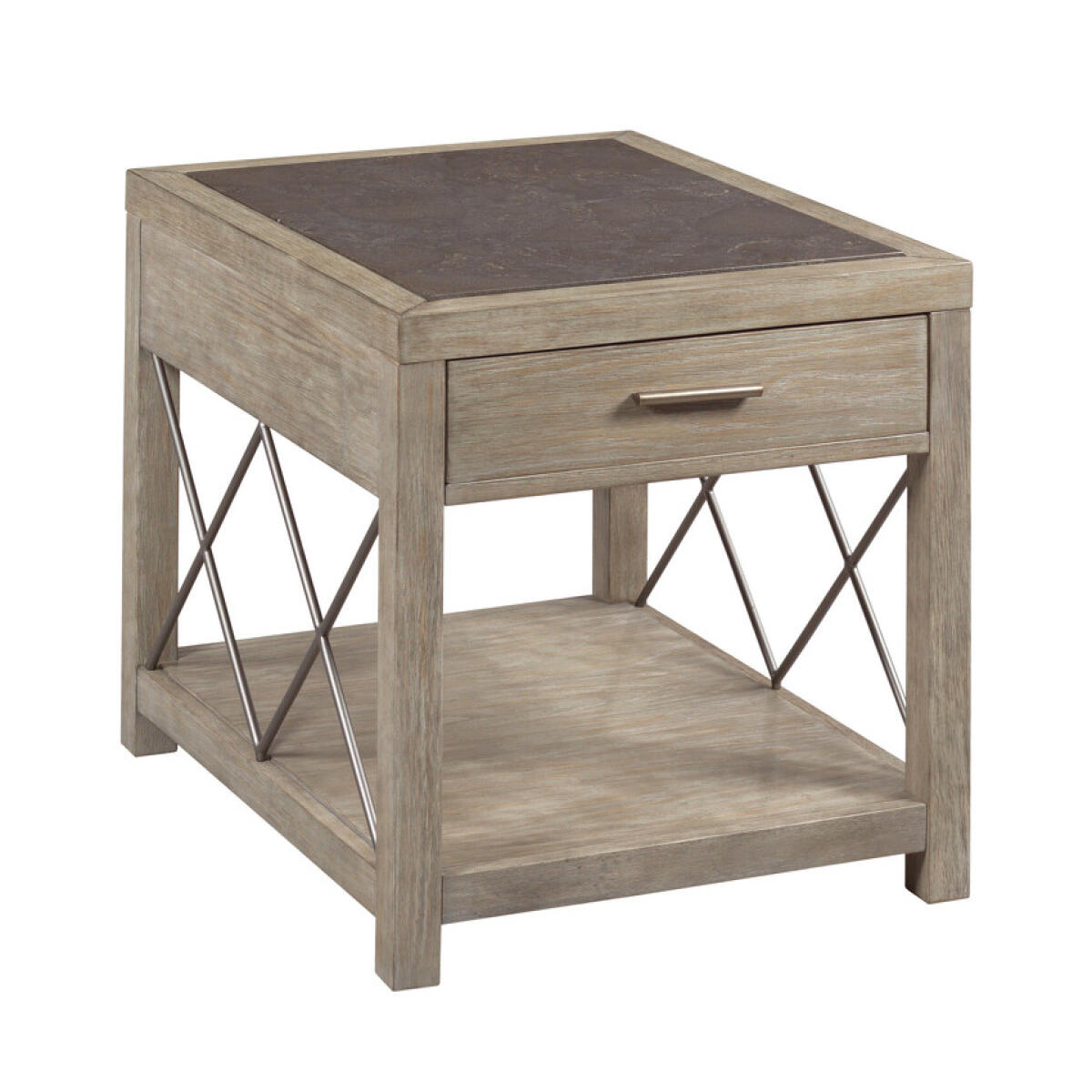 West End Rectangular Drawer End Table End tables Hammary West End Rectangular Drawer End Table End tables Hammary