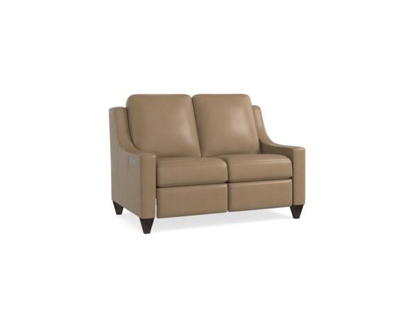 Magnificent Motion Leather Loveseat Loveseats Bassett Furniture