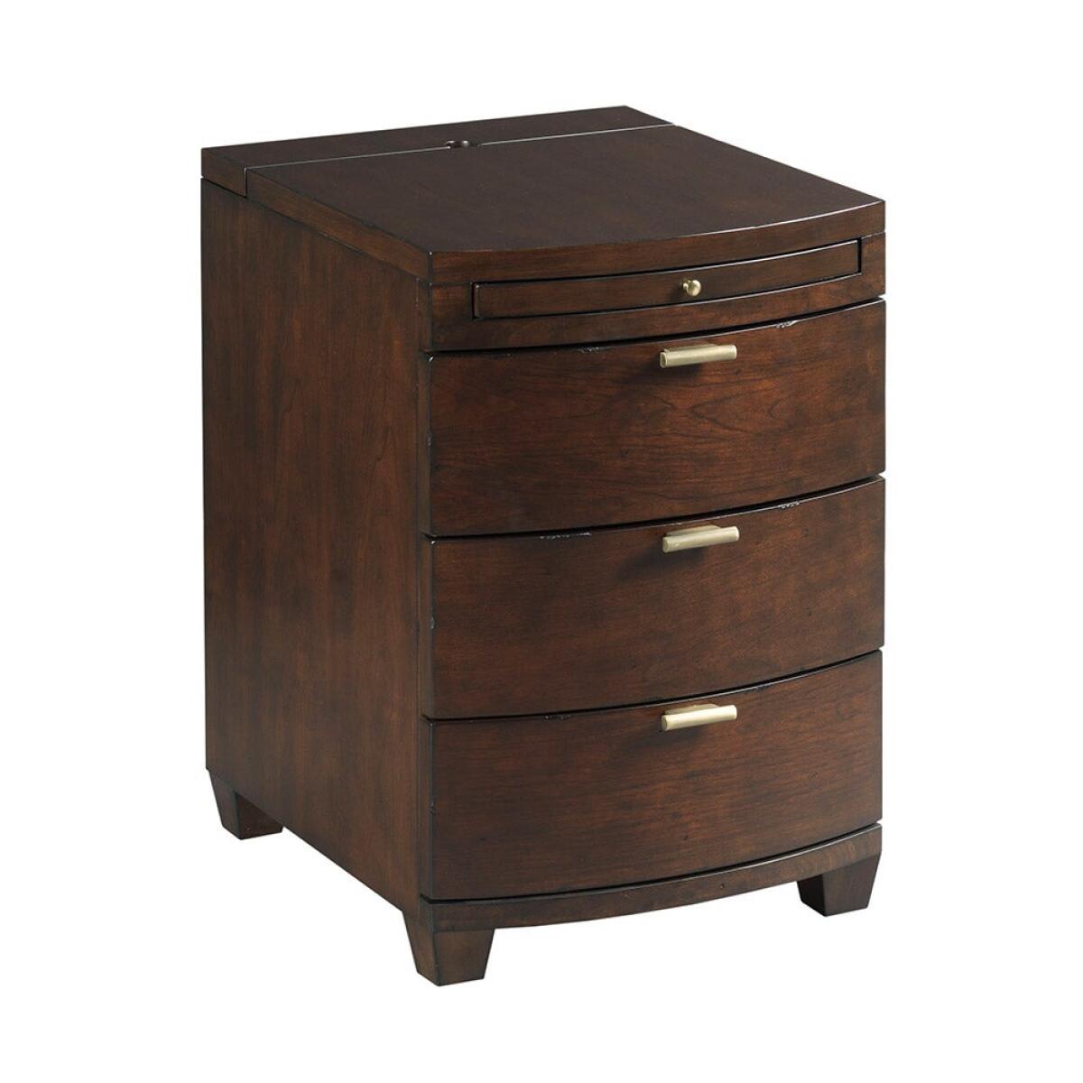 Chairsides Bowfront Chairside Table Chairsides Bowfront Chairside Table - Image 1