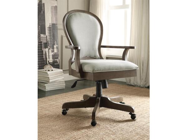Belmeade Scroll Back Upholstered Desk Chair Office Chairs Riverside Furniture 8