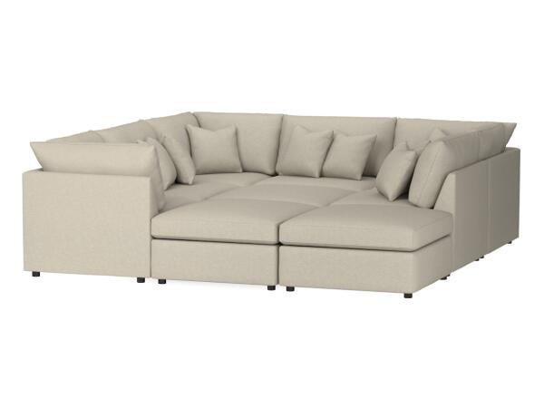 Beckham Pit Sectional Sectionals Bassett Furniture