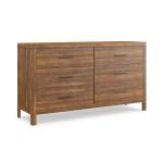 Benchmade Midtown Maple 6 Drawer Dresser Dressers Bassett Furniture 3