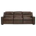 Germain Leather Power Motion Sofa