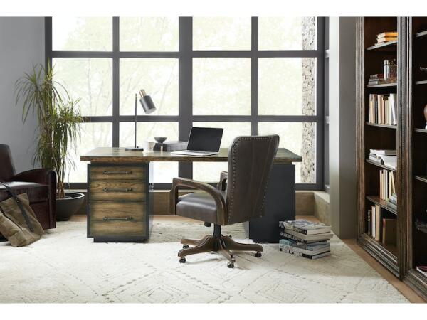 Crafted Desk Chair Office Chairs Hooker Furniture 6