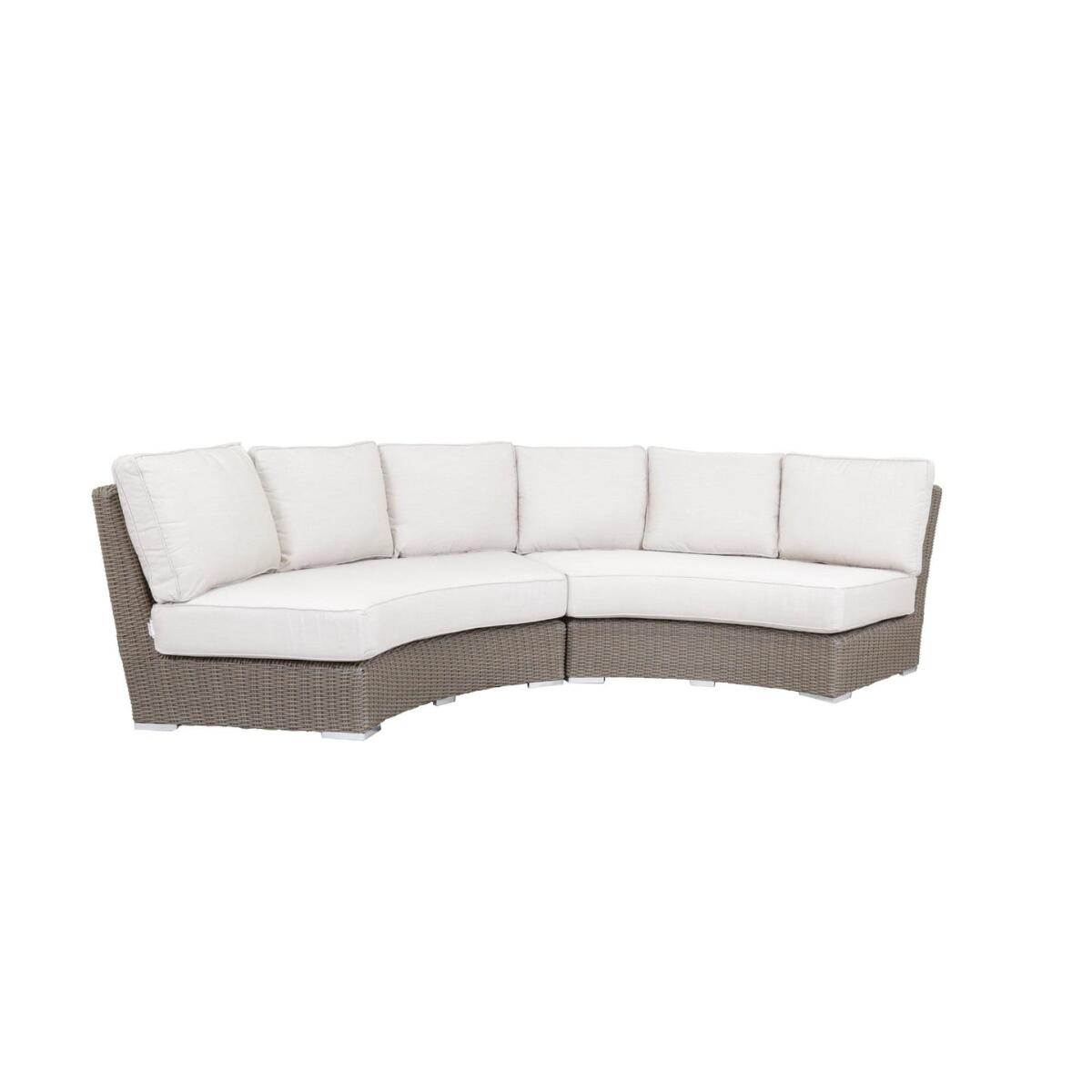 Coronado Curved Sectional Outdoor Sectionals Sunset West Coronado Curved Sectional Outdoor Sectionals Sunset West