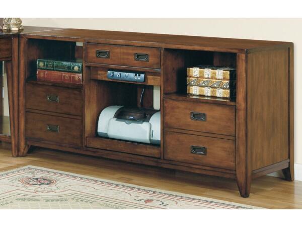Danforth Open Credenza Office Storage Hooker Furniture