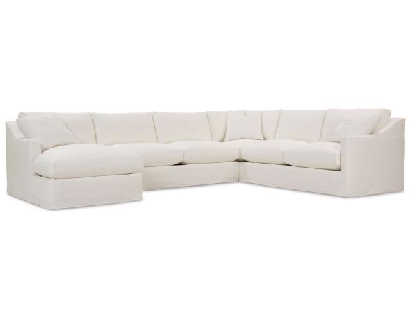 Bradford Slipcover Sectional Sectionals Customizable