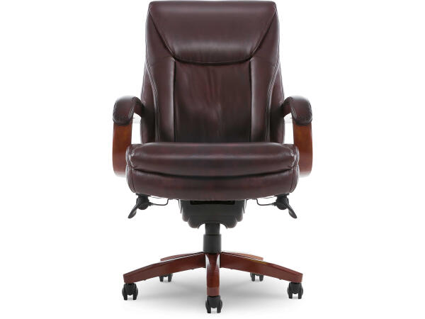 Edmonton Big &Tall Executive Office Chair, Brown Office Chairs Customizable