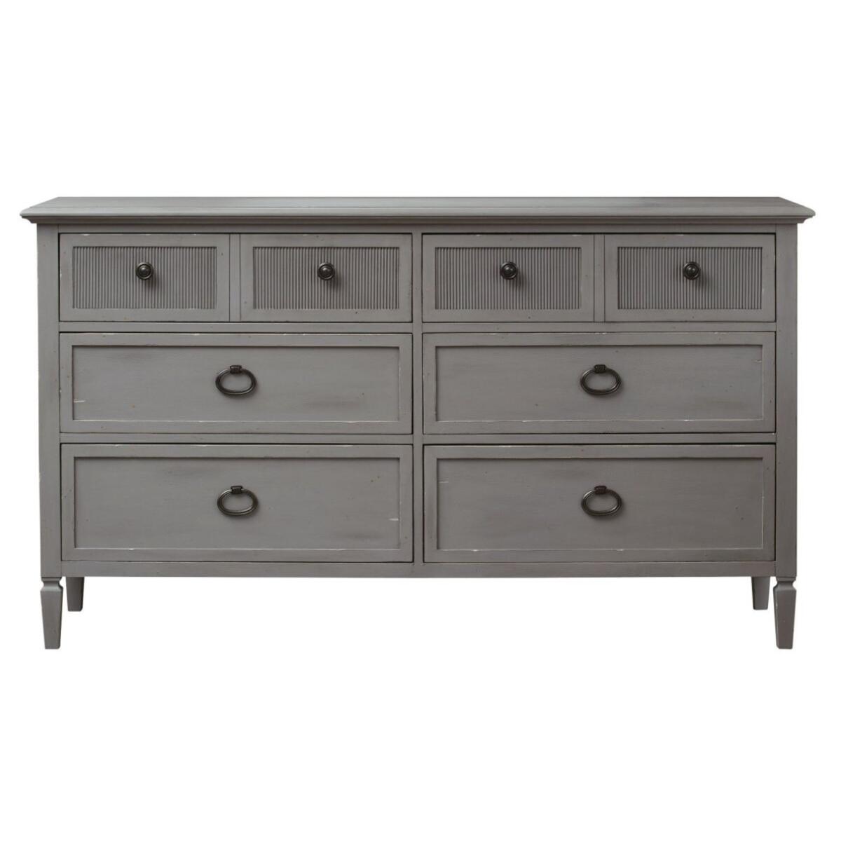 Shoreline Dresser in Ocean Grey Shoreline Dresser in Ocean Grey - Image 1