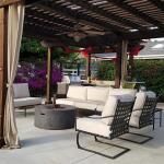 Provence Rocking Club Chair Outdoor Chairs Sunset West 8