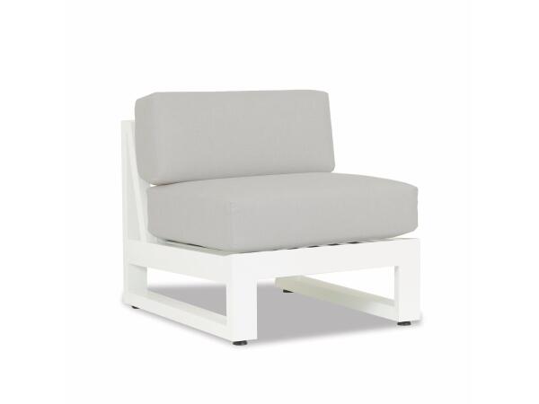 Newport Armless Club Chai Outdoor Chairs Sunset West