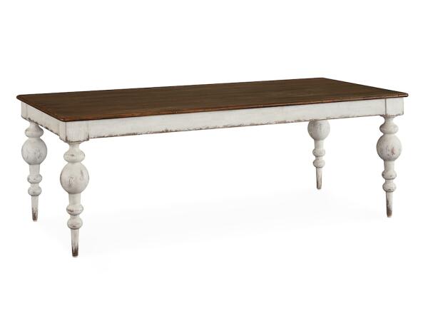 Avondale Rectangular Leg Dining Table Dining Tables Bassett Furniture