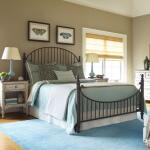 Weatherford King Cornsilk Catlins Metal Bed - Image 2