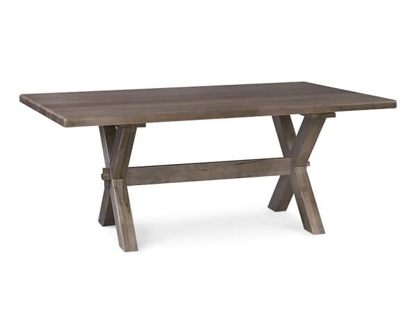 Benchmade Crossbuck Maple Dining Table Dining Tables Bassett Furniture