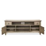 Myra TV Console – 74″ Brown Entertainment Stands Riverside Furniture 9
