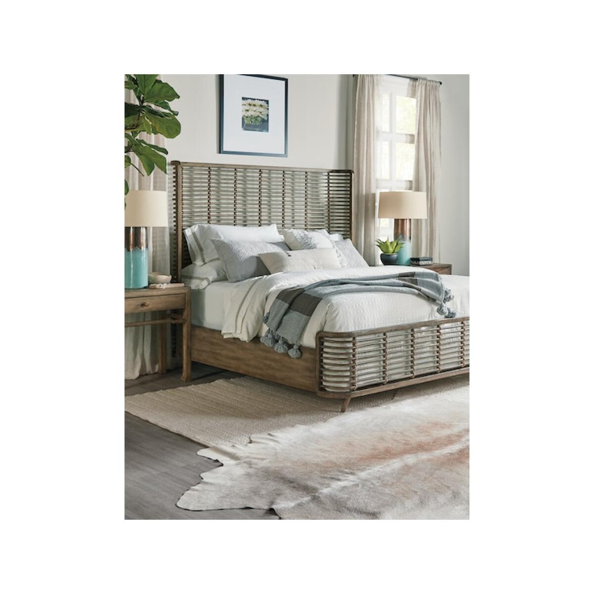 Sundance King Rattan Bed Beds Hooker Furniture 4