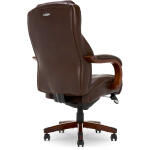 Delano Big & Tall Executive Office Chair, Chestnut Brown with Mahogany Wood Office Chairs Customizable 6