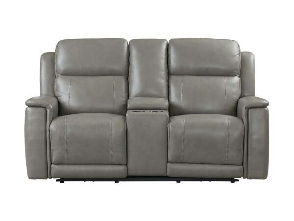 Conover Power Reclining Console Loveseat Loveseats Bassett Furniture