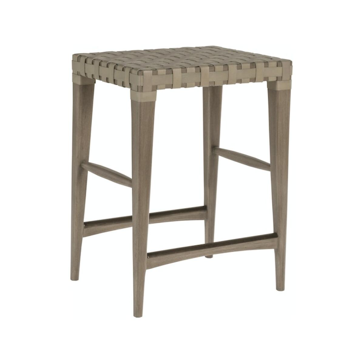 Milo Leather Backless Counter Stool Barstools Artistica Home 2