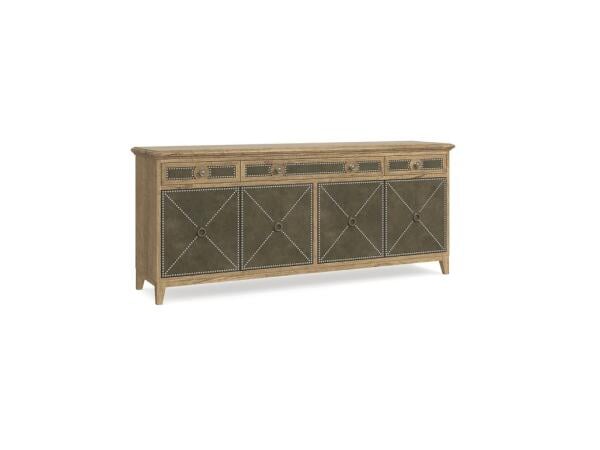 Woodridge 4 Door Credenza Dining Storage Bassett Furniture