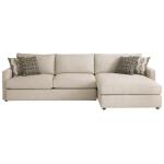 Allure Contemporary Sectional with Right Arm Facing Chaise
