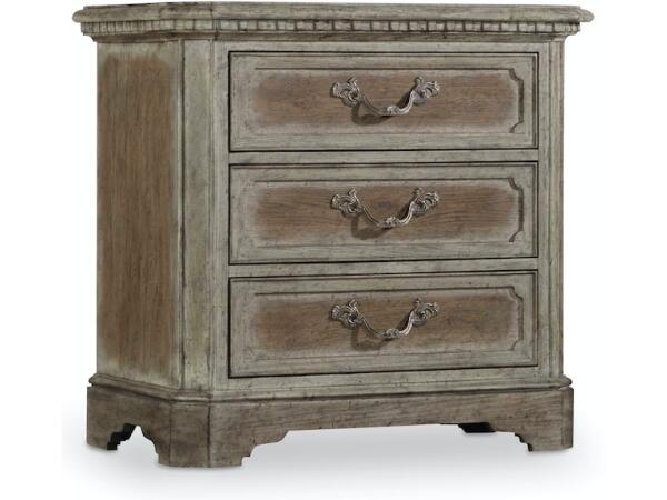 True Vintage 3 Drawer Nightstand Nightstands Hooker Furniture