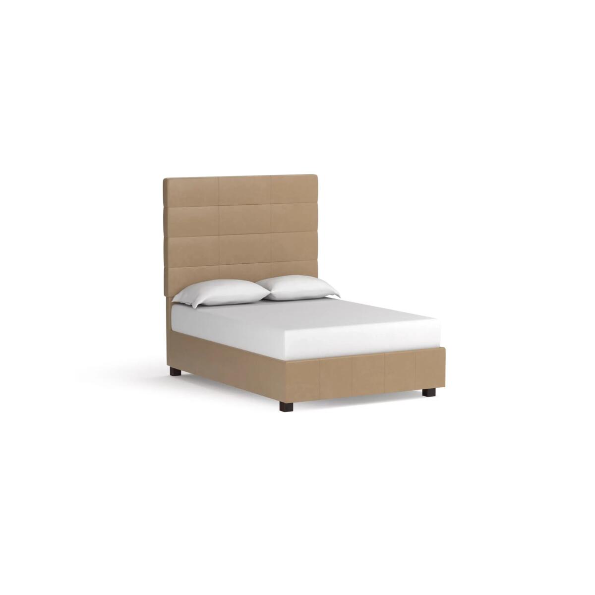 Parkton Leather Upholstered Bed Parkton Leather Upholstered Bed - Image 1