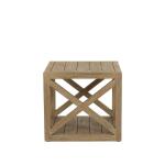 Coastal Teak X End Table - Image 2