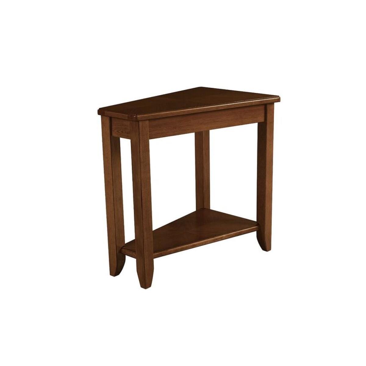 Wedge Chairside Oak Table Chairside Tables Hammary Wedge Chairside Oak Table Chairside Tables Hammary