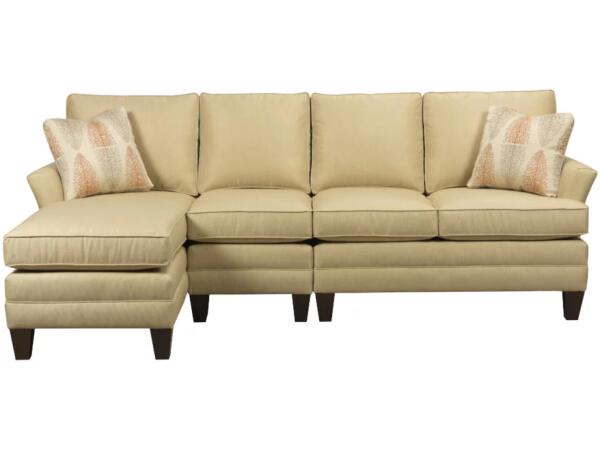 Studio Select Custom 3 Pc Sectional W/ RAF Chaise Sectionals Customizable