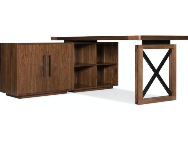 Hooker Furniture Home Office Elon Bunching Short Bookcase Bookcases Hooker Furniture 6
