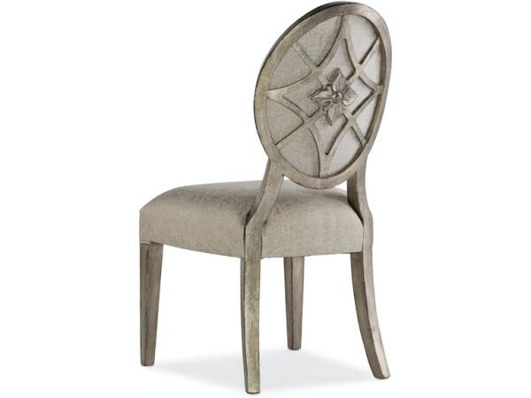 Sanctuary Romantique Oval Side Chair Chairs & Benches Hooker Furniture 5