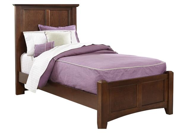 Bonanza Cherry Twin Mansion Bed Beds Vaughan Bassett