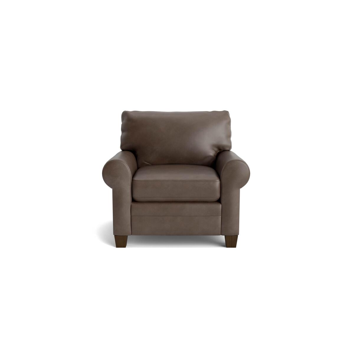 Carolina Leather Sock Arm Chair Carolina Leather Sock Arm Chair - Image 1