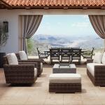 Montecito Mid Outdoor Sofas Outdoor Sofas Sunset West 5